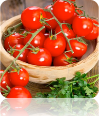 Cherry red tomato seeds in a free all-in-one seed starter kit, ideal for home gardening and planting.