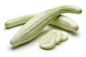 Cucumber - Armenian, White (Metki Serpent Melon) - SeedsNow.com